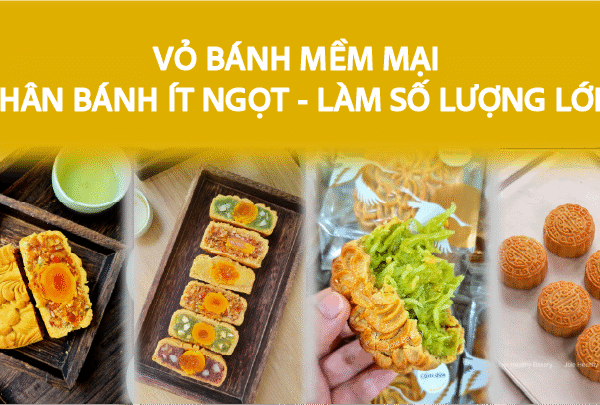 Lớp online bánh trung thu eatclean nguyên cám không đường tinh luyện