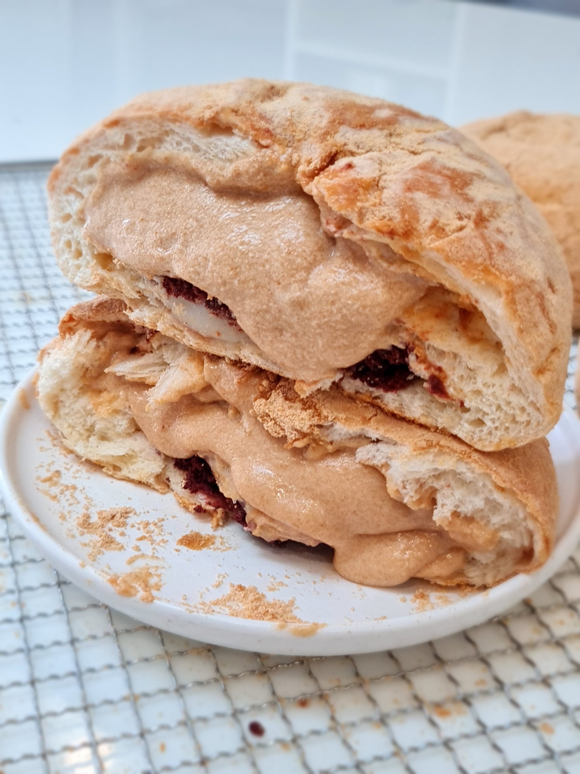 LỚP ONLINE BÁNH MÌ ĐẬU NÀNH NHÂN MOCHI ĐẬU ĐỎ,