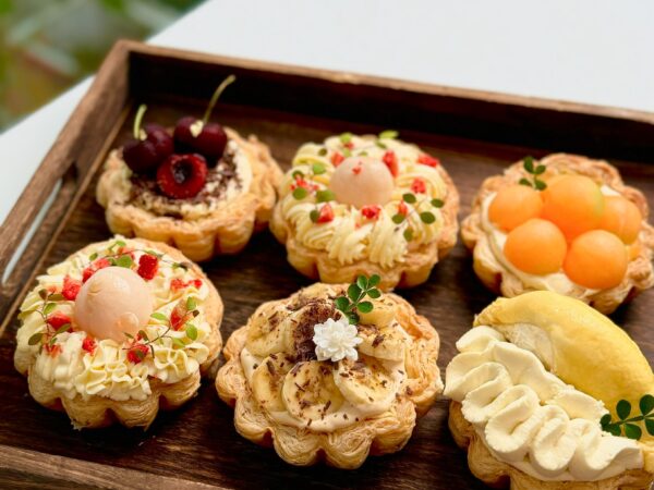 Lớp online bánh tart trái cây ngàn lớp cơ bản
