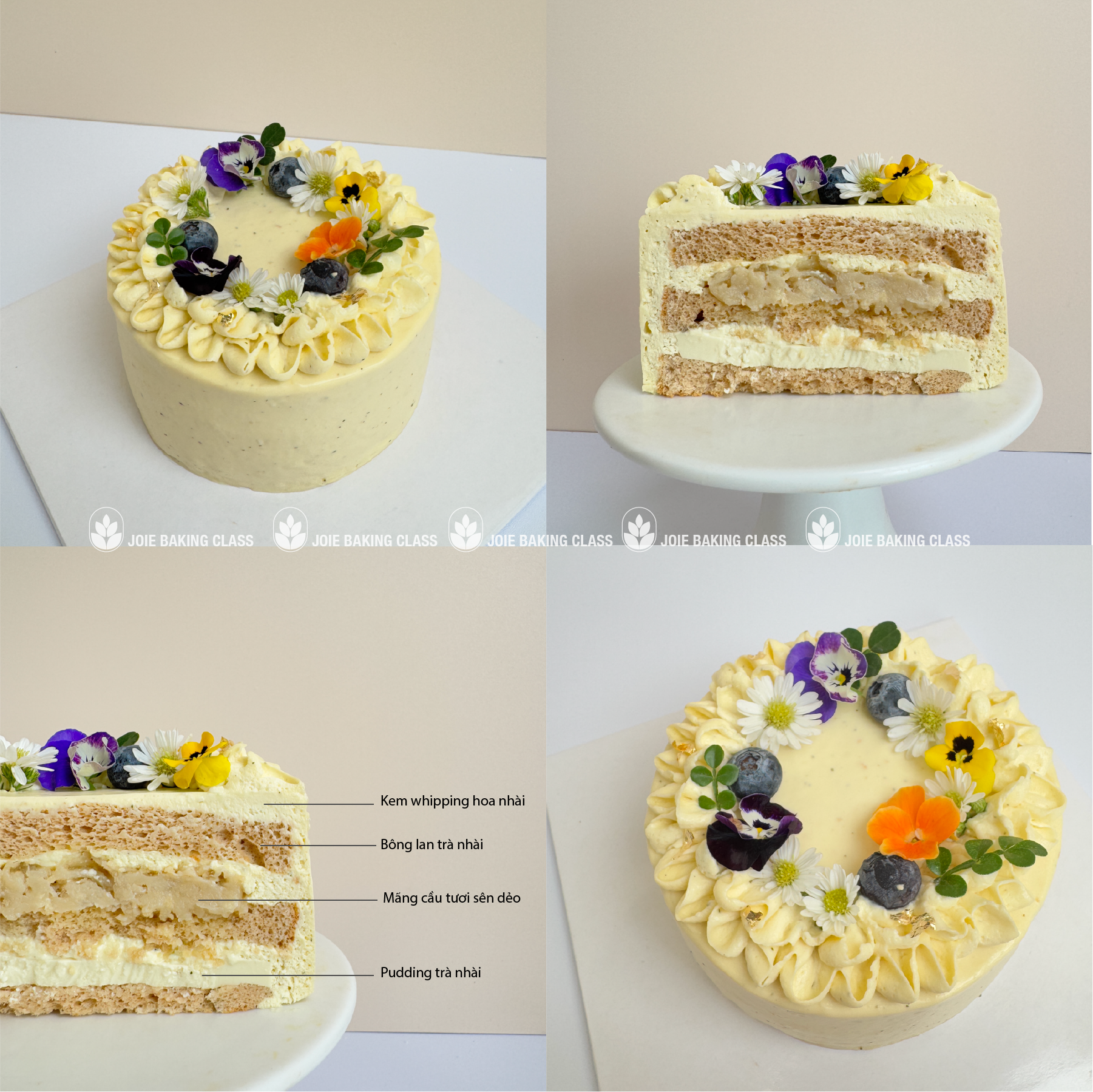 Lớp bánh lạnh healthy