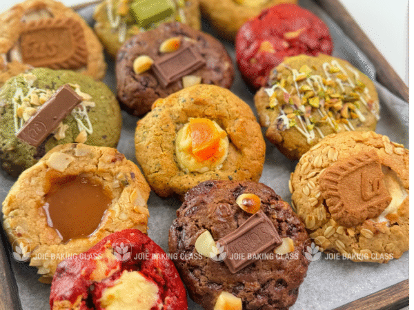 Lớp online bánh cookies mềm New York