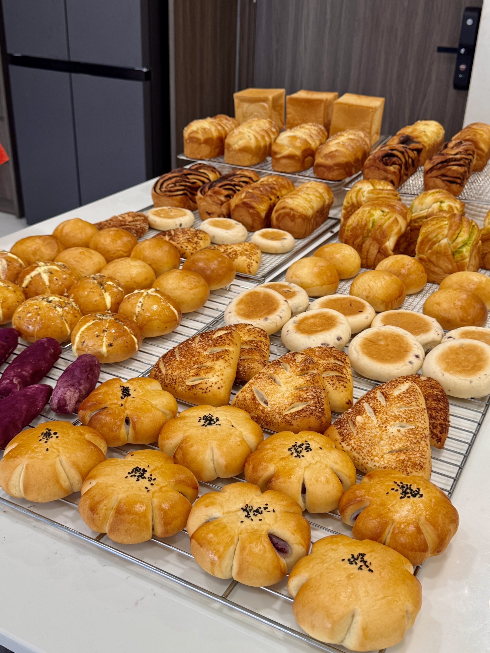 Lớp trực tiếp bánh mì mềm kinh doanh