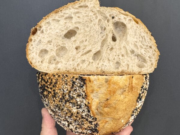 Lớp trực tiếp bánh mì artisan men sourdough