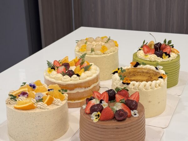 Lớp trực tiếp bánh kem whipping mix vị